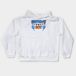 Birthday Boy Funny Sweet Gift Present for Bday Party Big Shirt Kids Hoodie